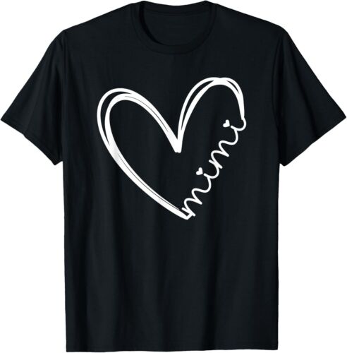 Funny Mimi Heart for Grandma Mother Day Women T-Shirt Hoodie