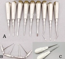 German Tooth Extraction Elevators Dental Root Tip Luxating Elevator Instrument