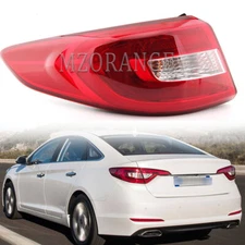 For 2015-2017 Hyundai Sonata Tail light Lamp Left Driver Brake W/bulb Halogen
