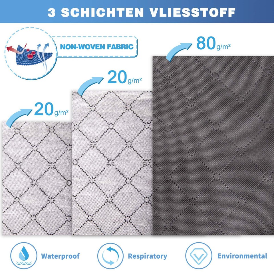 4 Pack Blanket Storage Bags with Zipper, Foldable Comforter Bag, Large