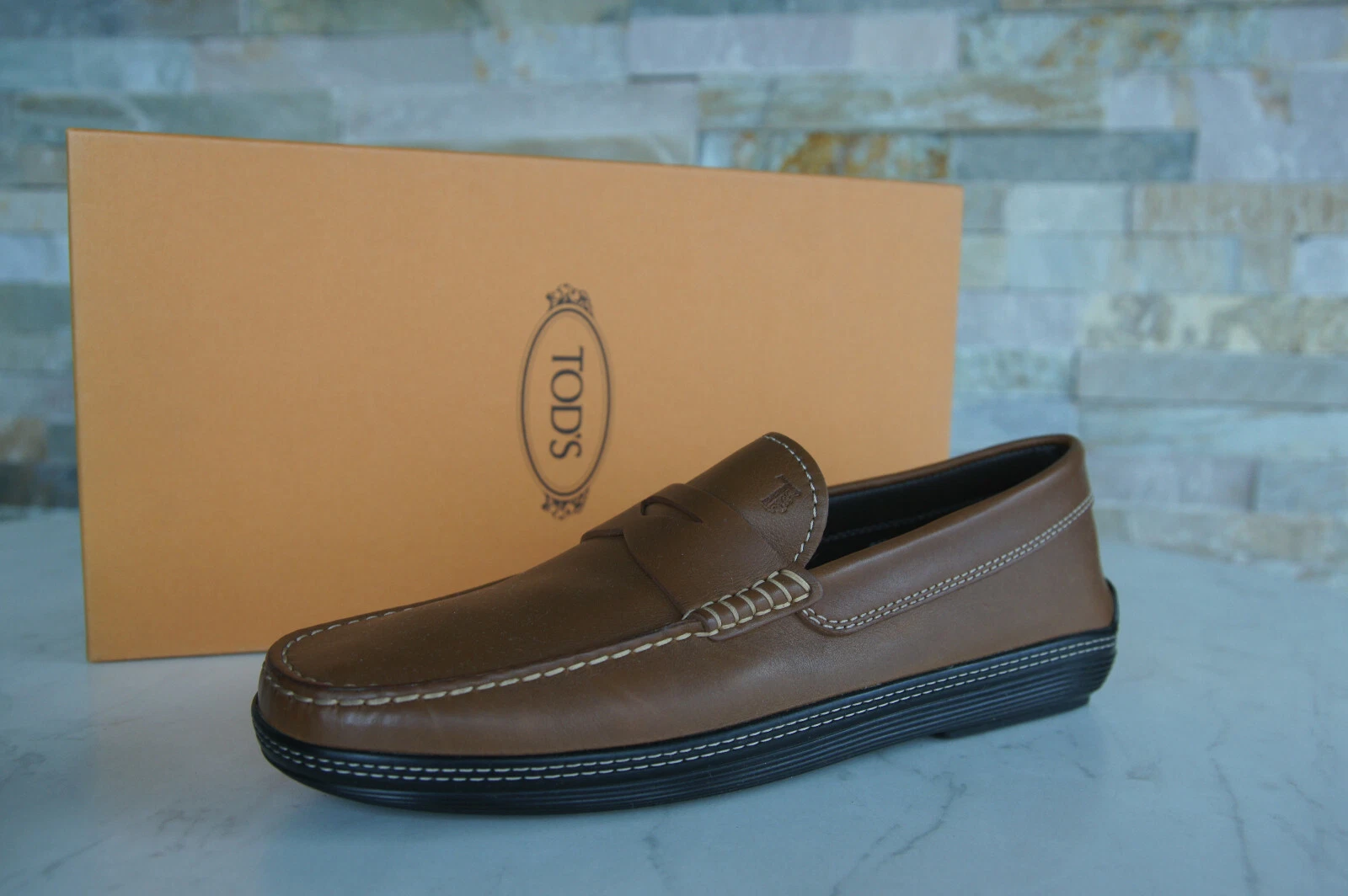 TOD’S Tod's Slipper taglia 40 5 6 5 scarpe scarpe basse mocassini biscotti nuove ex prezzo consigliato 330 €