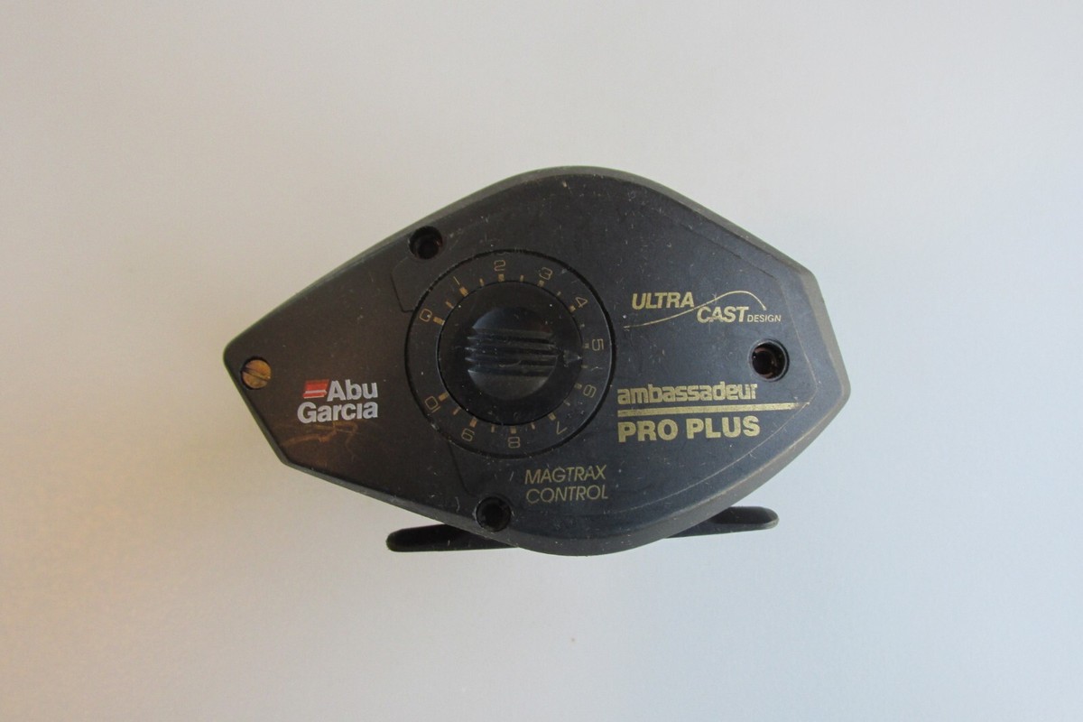 Abu Garcia Ambassadeur Pro Plus High Speed Baitcast Reel Good