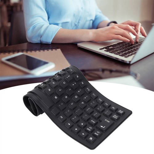 Lightweight Portable Silent Soft Comfortable USB Wired Silicone Keyboard for PC - Picture 4 of 8
