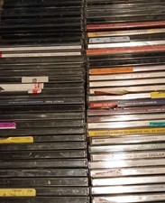 Lot of 150 CD Jewel Cases Empty Black Used Standard Size