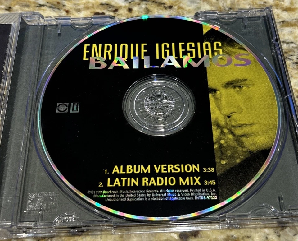 Enrique by Enrique Iglesias (CD, 1999) INTERSCOPE Foto 3 de 4