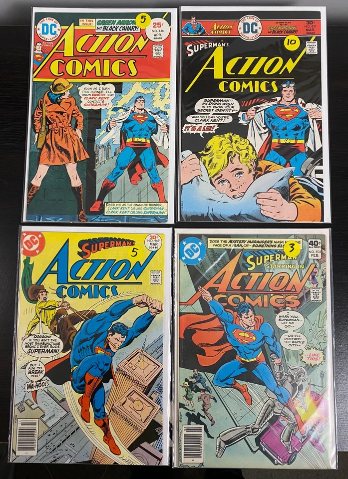 Action Comics Comic Lot of 29 issues | (DC Comics 1962-1989) VF average - Image 3 of 4