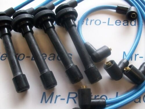 LIGHT BLUE 8MM PERFORMANCE IGNITION LEADS PRIMERA GT GTI SUNNY GTIR PULSAR HT - 第 2/4 張圖片