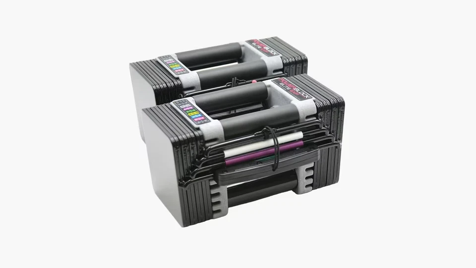 Juego de mancuernas ajustables PowerBlock Elite EXP 5-50 lb - Nuevo en caja Foto 3 de 4