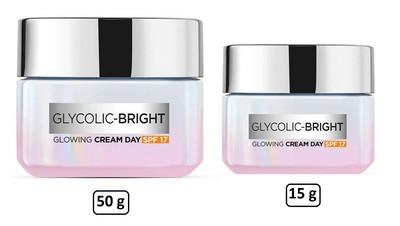 L'Oréal Paris Glycolic Bright Tagescreme mit SPF 17 Skin Brightening Cream