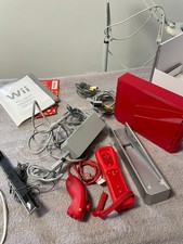 Console Nintendo Wii Rossa 25th Anniversary Limited Edition Mario Bros Completa