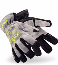 HexArmor FireArmor SR-X 8180 Wildland Firefighting Gloves Gray Black