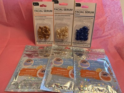 Global Beauty Care Bedazzled Retinol Vitamin C Under-Eye Patches Glow 2 Pairs