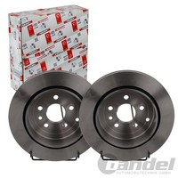 2X Ferodo 302Mm Bremsscheiben BelÜFtet Hinten Passend FüR Land Rover Freelander