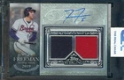 2021 Topps Sterling Seasons Freddie Freeman Braves Dual Patch AUTO 12/25
