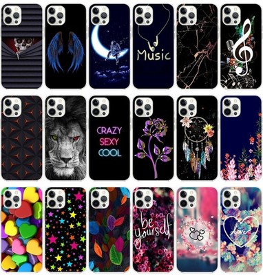 WEICHE TPU HÜLLE COVER FÜR APPLE IPHONE 14 / PLUS / PRO / MAX FANTASY N1
