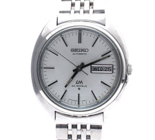 EXC 5 Vintage 1971 Seiko Lord Matic LM 5606-7150 Silver AT Men's Watch JAPAN