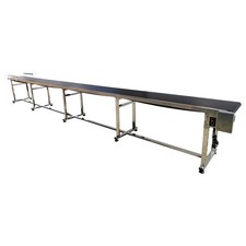 236 x 15.7 Stainless Steel PVC Belt Conveyor ...