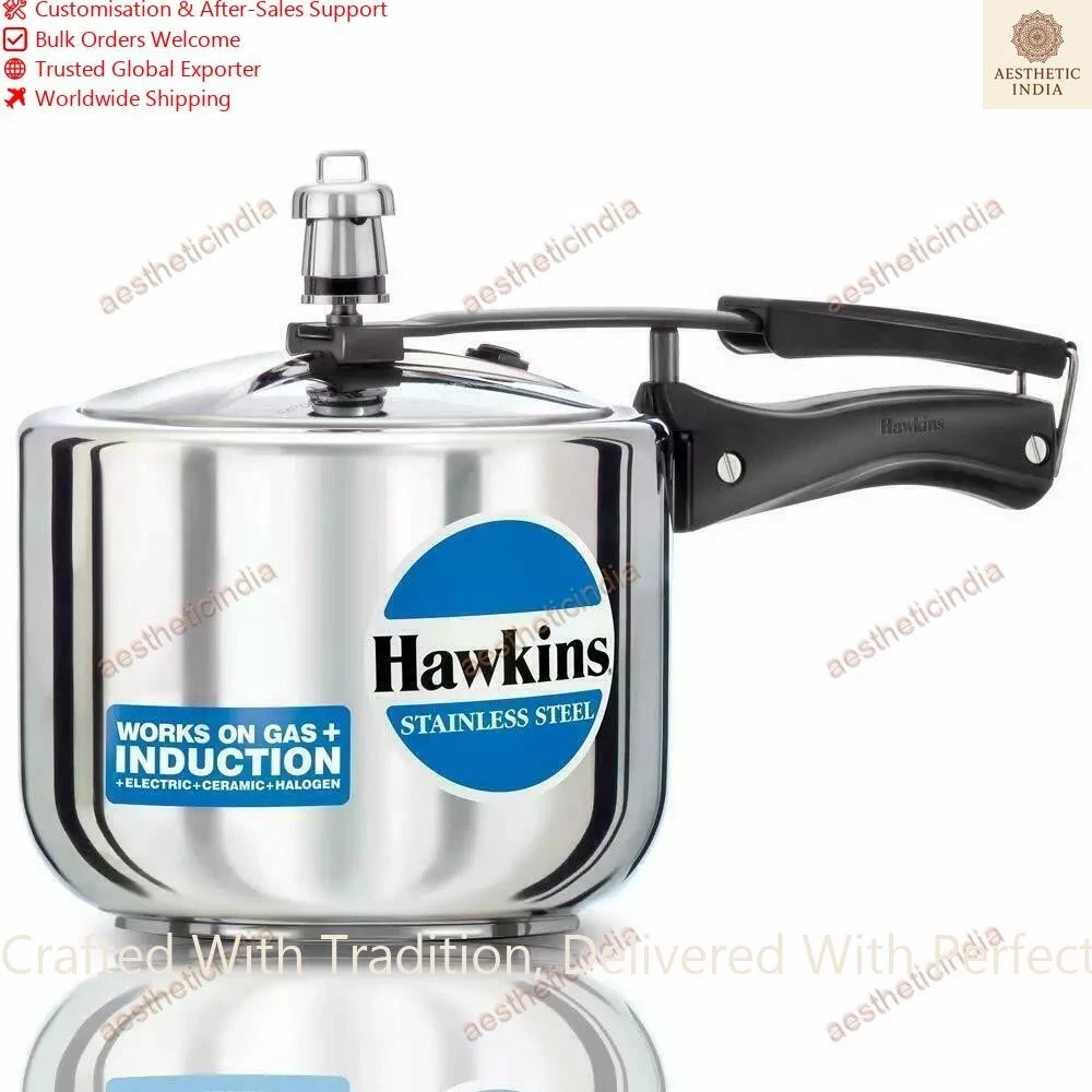 Hawkins Pressure Cooker 3 Litres Stainless Silver Best Gift For All Occasion
