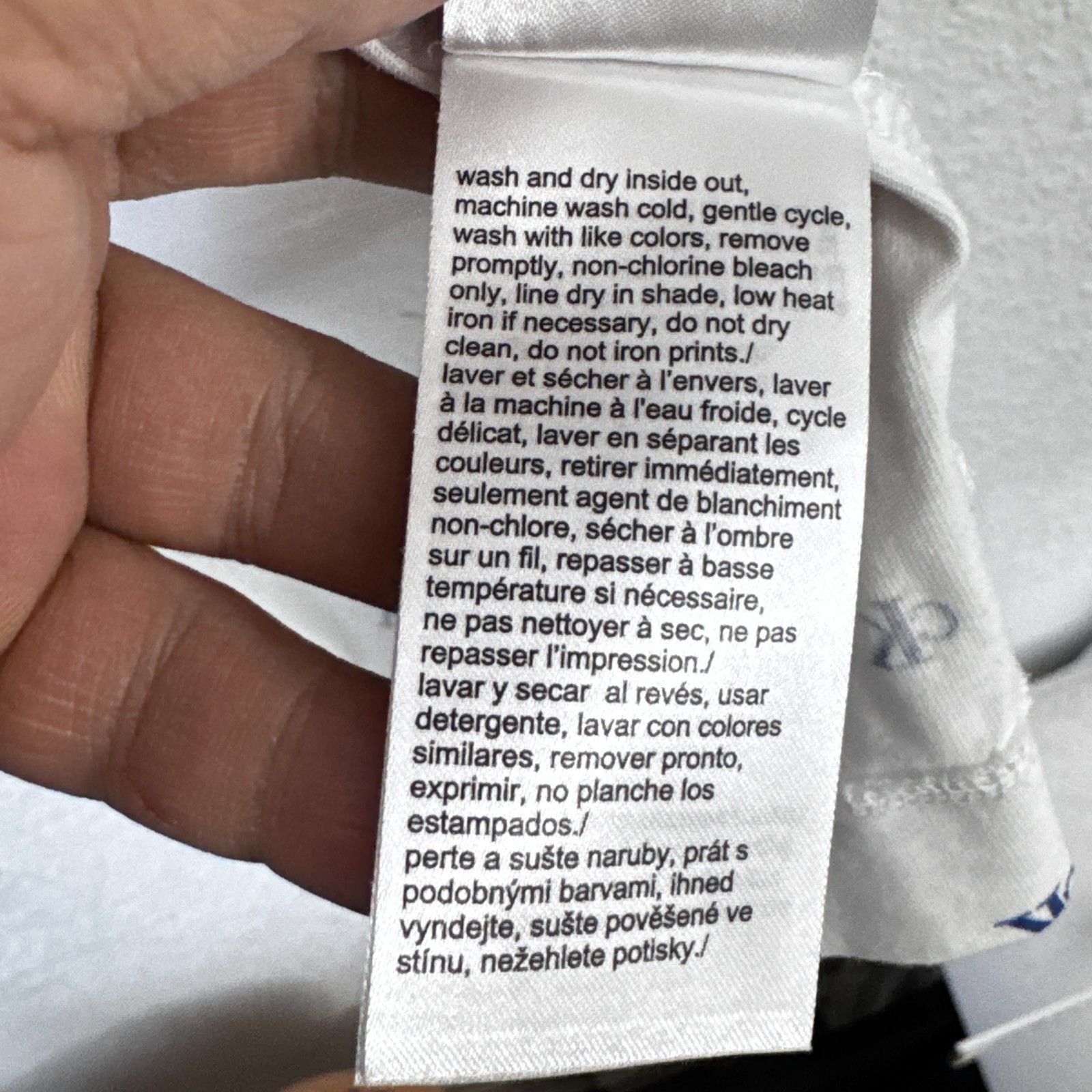 Calvin Klein Jeans All-Over Logo Print T-Shirt image 7