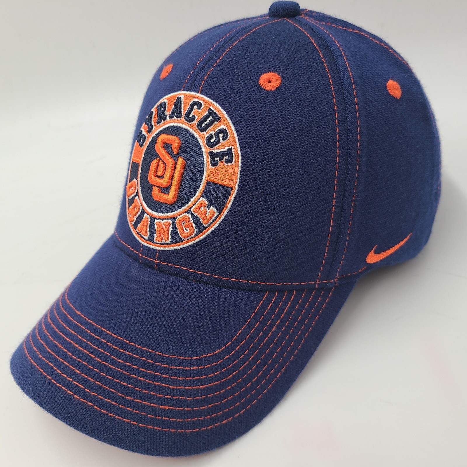 Syracuse Orange Hat Nike Fitted One Size Blue Orange NCAA University Wool Blend