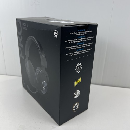 Logitech G Pro X SE Cuffie da gioco cablate: Blu VO!CE NERO - Foto 16 di 17