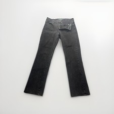 LRL Lauren Jeans Co. Ralph Lauren Black Classic Straight Leg Jeans Size 6 Womens
