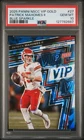New Listing2025 Panini VIP Gold Patrick Mahomes II Blue Sparkle #27 PSA 10 Gem Mint