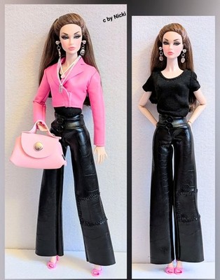 Fashion Set 7 Teilig für Poppy Parker Fashion Royalty Barbie Size Dolls Sammler