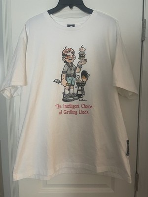 MEN s 2XL NEW BALANCE X LEVITZO THE INTELLIGENT CHOICE OF GRILLING DADS T-SHIRT