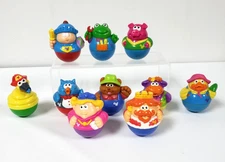 Vintage Hasbro Weebles Wobble Lot of 10 Characters No duplicates