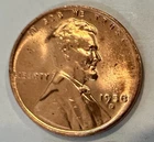 1938-D Lincoln Cent BU From Mint Roll - High Grade Coin w/ Carbon Spots #36