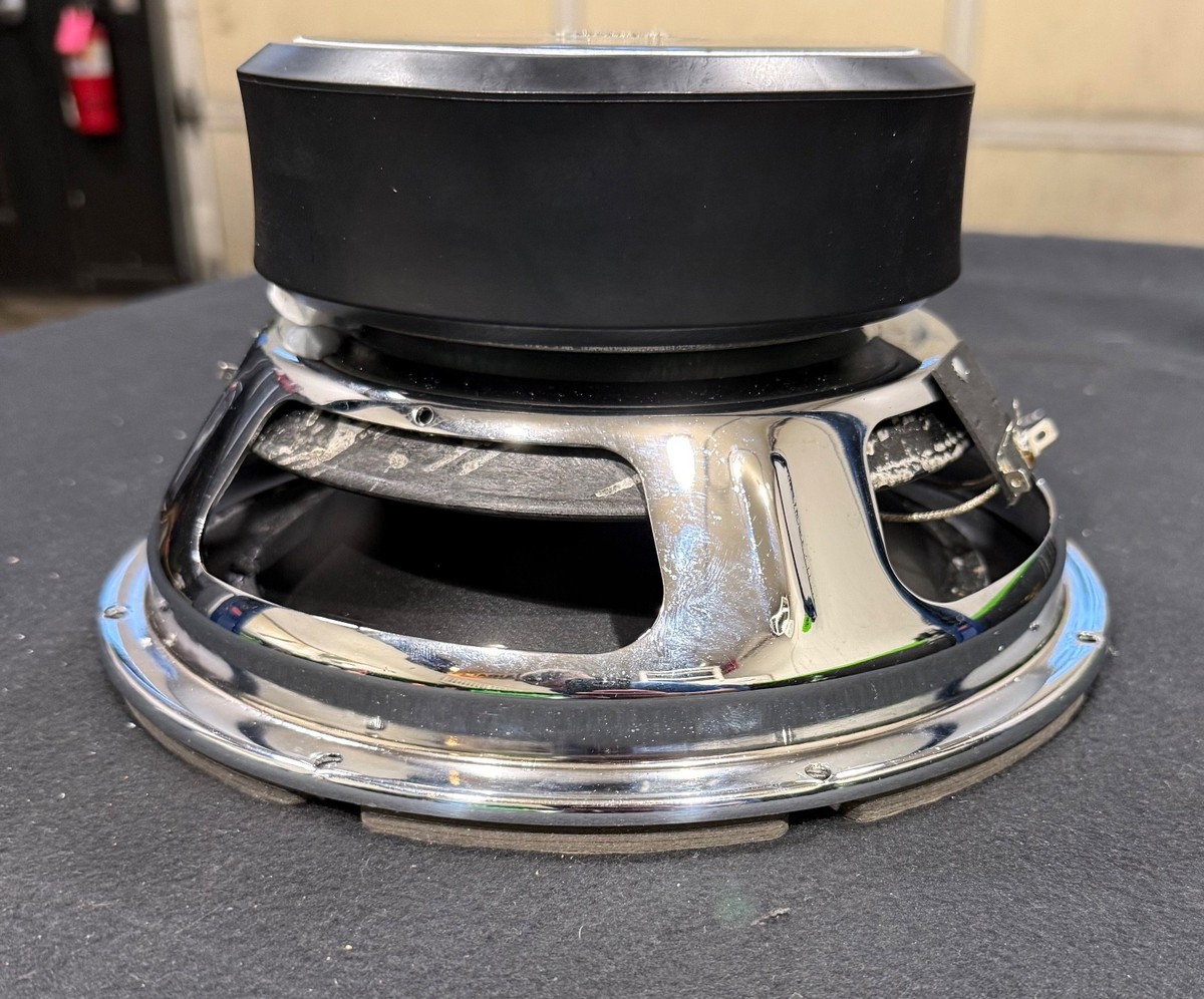 CHROME JL AUDIO OLD SCHOOL RARE 10W6 10 W6 V1 10W6V1 JLAUDIO 10