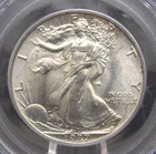 1937 "P" Walking LIBERTY Half Dollar 50c PCGS MS64 #199 BU Uncirculated ECC&C