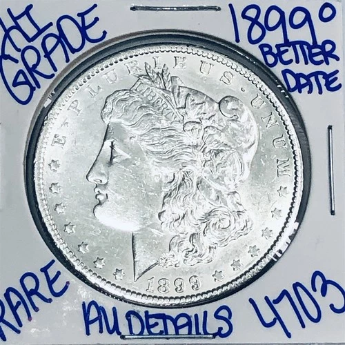1899 O BU UNCIRCULATED MORGAN SILVER DOLLAR AUTHENTIC U.S.MINT FREESHIPPING 4703
