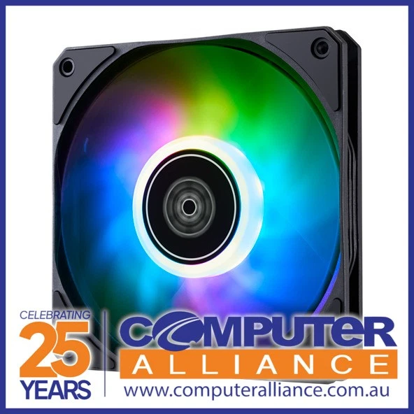 120mm SilverStone Air Slimmer 120 ARGB Enhanced performance slim fan with full-r - image 1 of 1