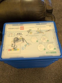 Lot of 8 LEGO Education WeDo 2.0 Core Set Robot Brock Programing Toy 45300 