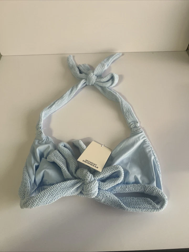 Monday Swimwear MOROCCO TOP - SEA MIST CRINKLE Size VV…A4 - Image 2 of 2