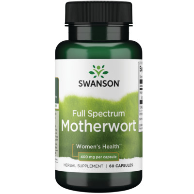 Swanson Full Spectrum Motherwort 400 mg 60 Capsules