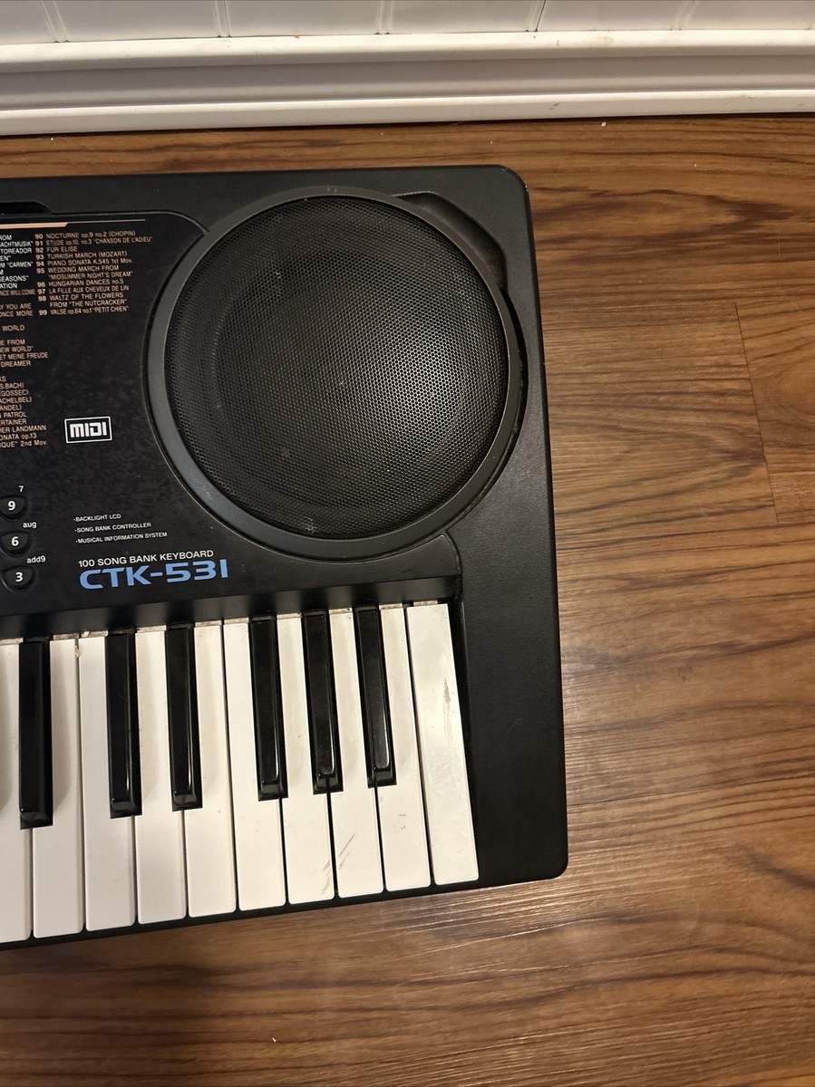 『値下げ』カシオ電子キーボードCTK-531(美品) 61鍵 MIDI対応 2026年最新】casio ctk-531の人気アイテム - メルカリ