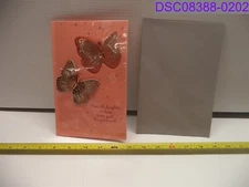 Qty= 3: American Greetings Valentine's Card Fall in Love Best Friend Butterfly