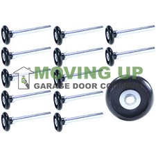 Garage Door 2" Nylon Roller 4"Stem Set of 12