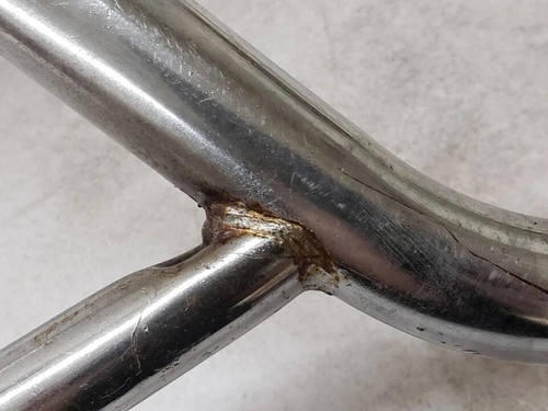 Mongoose Pro Handlebars Old School BMX Race Bars 24 OG 1990s 00s Chrome - Picture 15 of 23