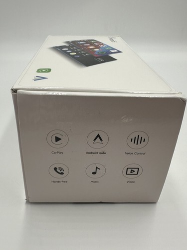 Podofo 10.26" Pantalla Táctil Inalámbrica Apple Carplay Portátil Coche Estéreo Android - Imagen 16 de 17