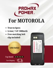 Replacement Battery PMNN4066 for Motorola Radios DP3600 DGP4150 XPR6300 XPR6550