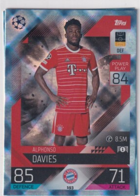 Topps Match Attax Champions League 22/23 Nr. 193 Alphonso Davies Crystal