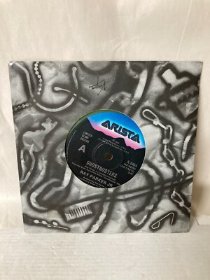 A 7'' Vinyl Single 45 RPM Ghost Busters - Ray Parker Jr. on Arista ''Green Slime''