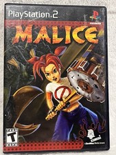 Malice Sony PlayStation 2 Video Game 2004