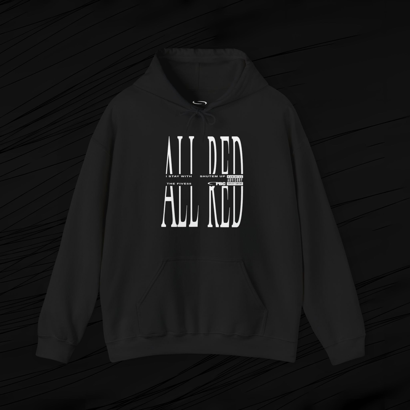 Playboi Carti All Red Opium Hoodie, Rapper And Concert Merch