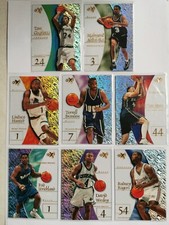 TOM GUGLIOTTA 97/98 SkyBox E-X2001 #50 + KEITH VAN HORN * DAVID WESLEY plus 5
