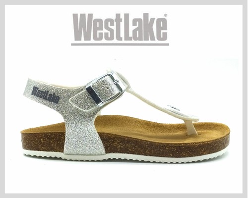 Scarpe da bambina estive sandali bimba aperti ciabatte pelle tipo  birkenstock 34 | eBay